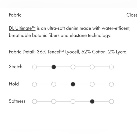 DL1961 Cream Hepburn Wide Leg High Rise Jeans Size 25 - Picture 13 of 16